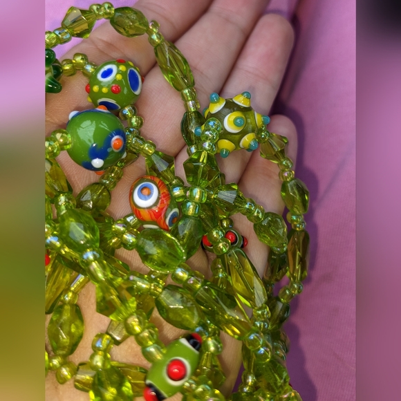 EVC LONG FLAPPER NECKLACE - Picture 16 of 16